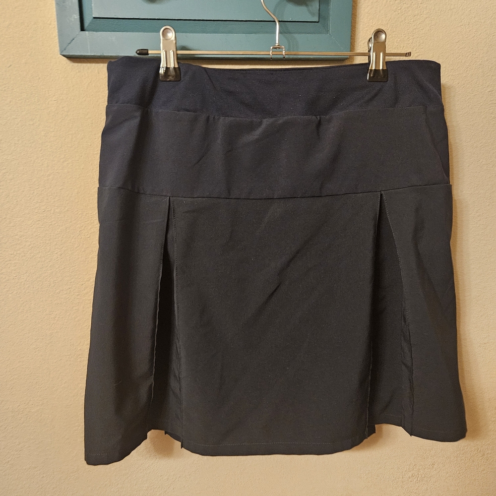 Lands' End Navy Kids School Uniform Skort